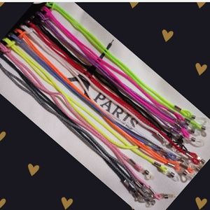 12PCS eyeglasses Nylon Strap Strap Lanyard Holder